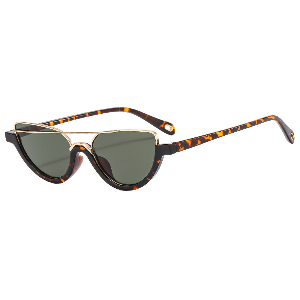 Gafas de sol de Half Frame Candy Color PC al por mayor